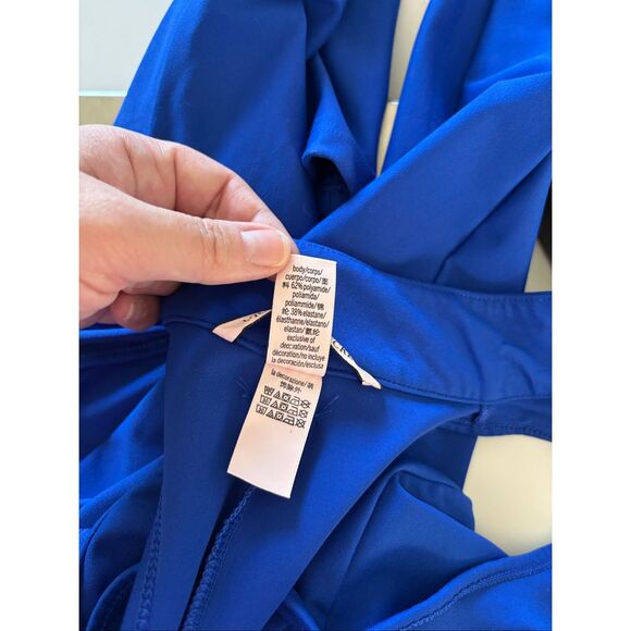 Victoria’s Secret Jumpsuit One Piece Pantsuit Blue Sleeveless Size Small - Picture 3 of 11